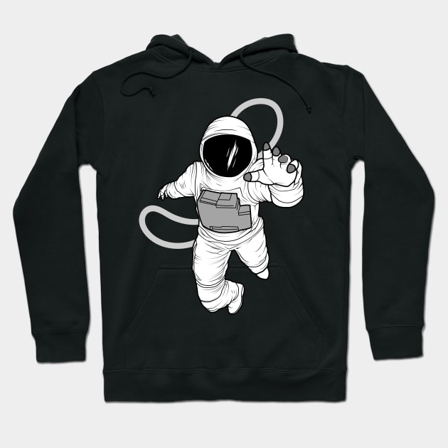 Astronaut Hoodie by Stanislaw